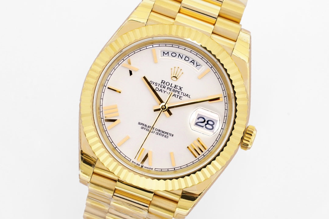 Yellow Gold & Silver 40MM Watch