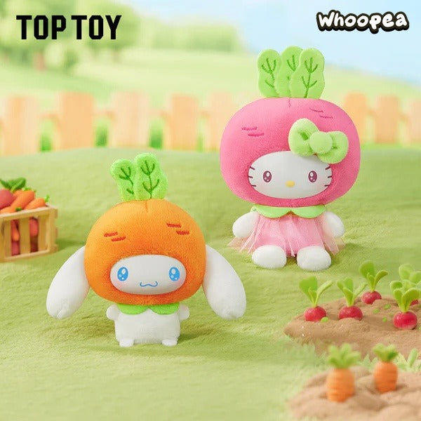 SANRI0 Characters Fruit and Vegetable Series Vinyl Keychain Pendant Blind Box