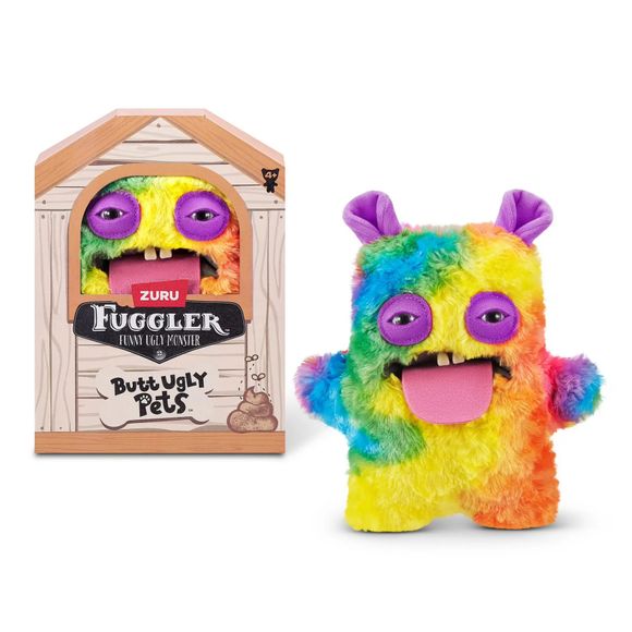 ZURU Fuggler Butt Ugly Pets Cheeky Chonky Guinea Pig 9-inch Stuffed Plush