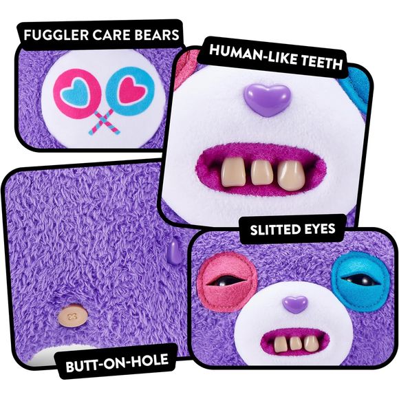 ZURU Fuggler Care Bears Share Bear 9-inch Stuffed Plush