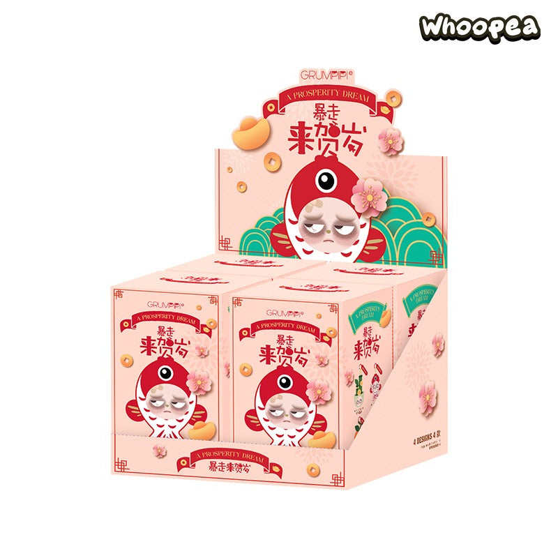 Sleepless Grumpipi Lunar New Year Series Plush Blind Box