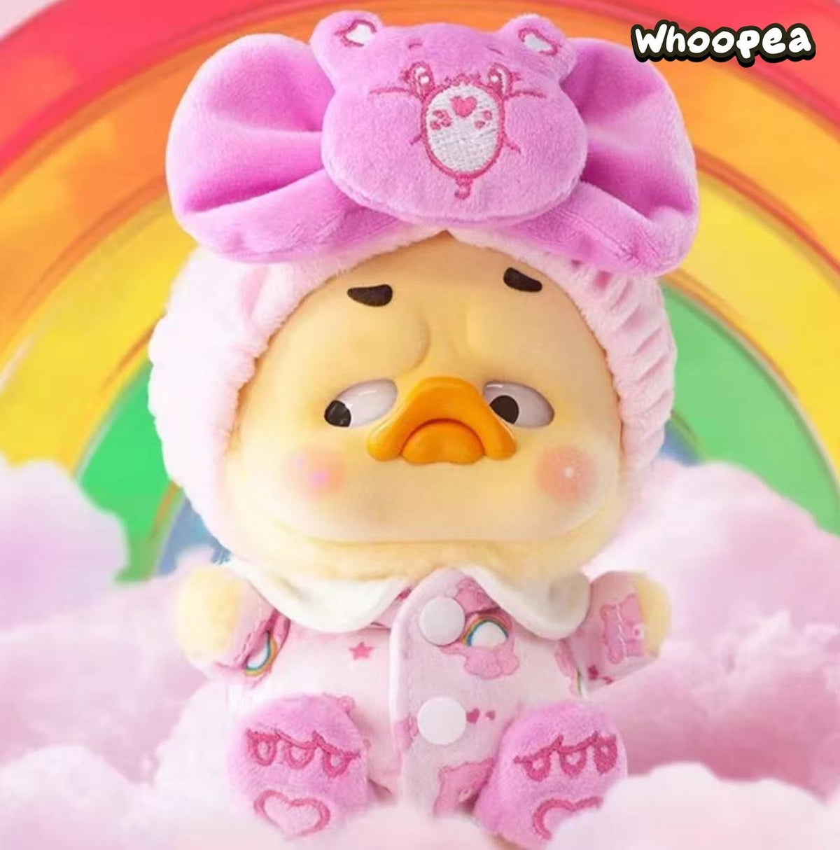Carebears x UpsetDuck Be Rainbow Duck Series Plush Blind Box