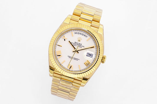 Yellow Gold & Silver 40MM Watch
