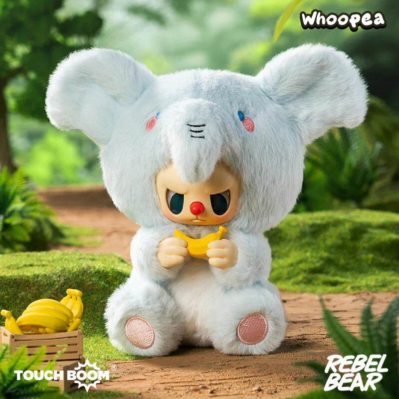 REBEL Bear Animal Series Vinyl Plush Blind Box