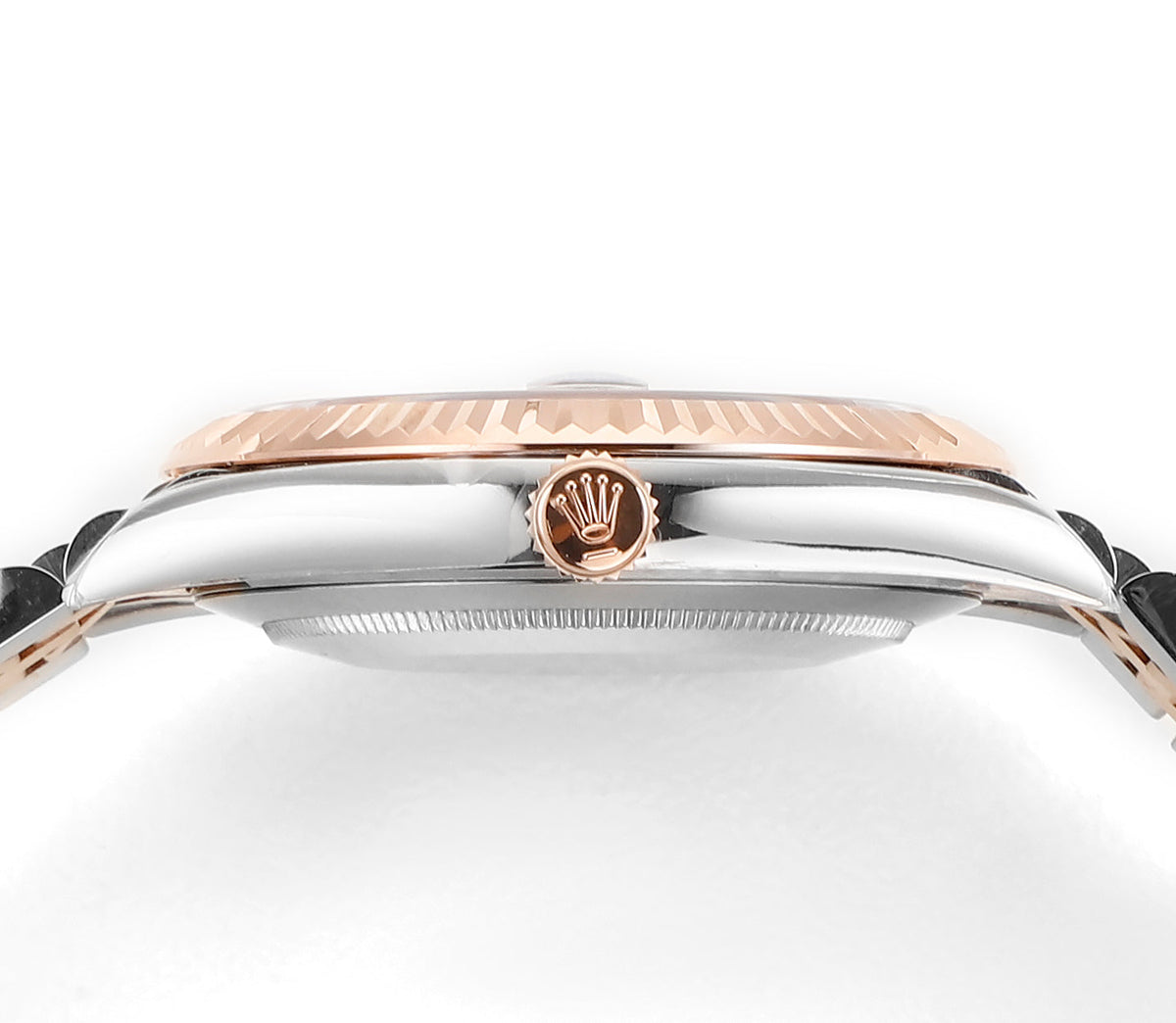 Everose Gold & Steel Jubilee Slate 41MM Watch