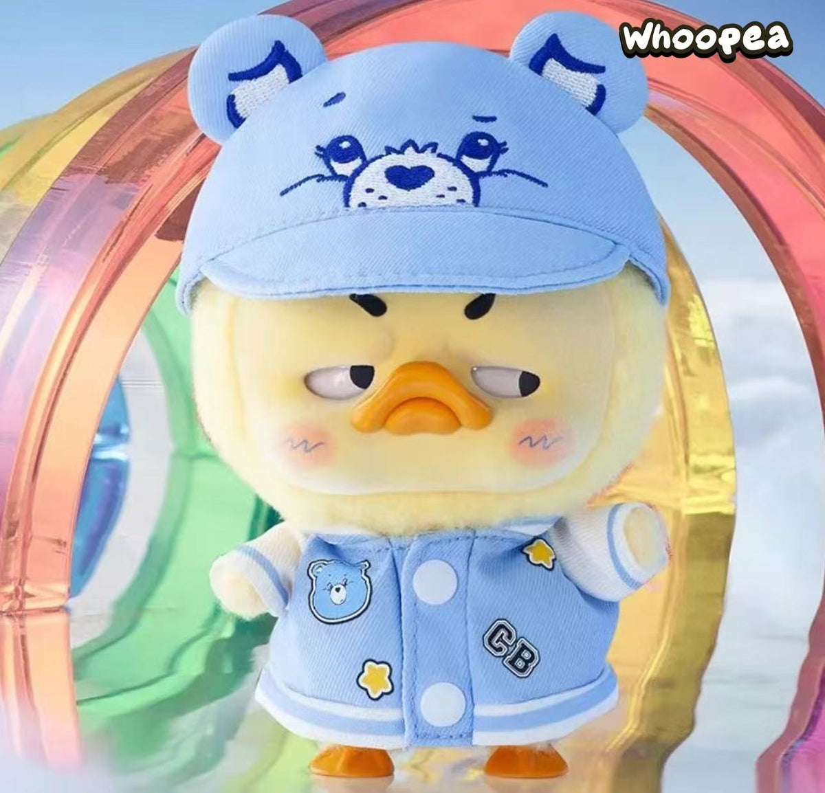 Carebears x UpsetDuck Be Rainbow Duck Series Plush Blind Box