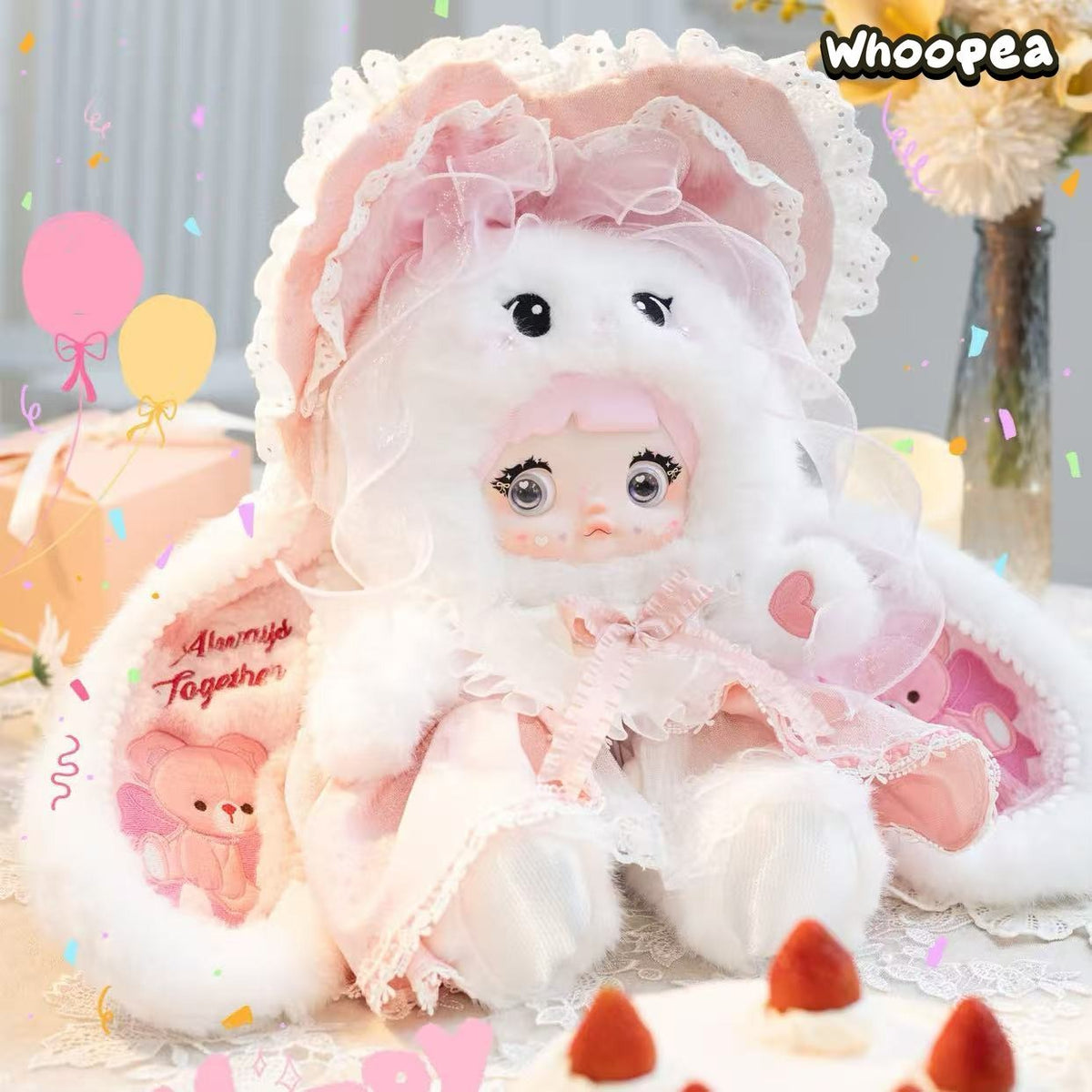 Nommi 400% 2nd Anniversary Birthday Plush, Exclusive Version