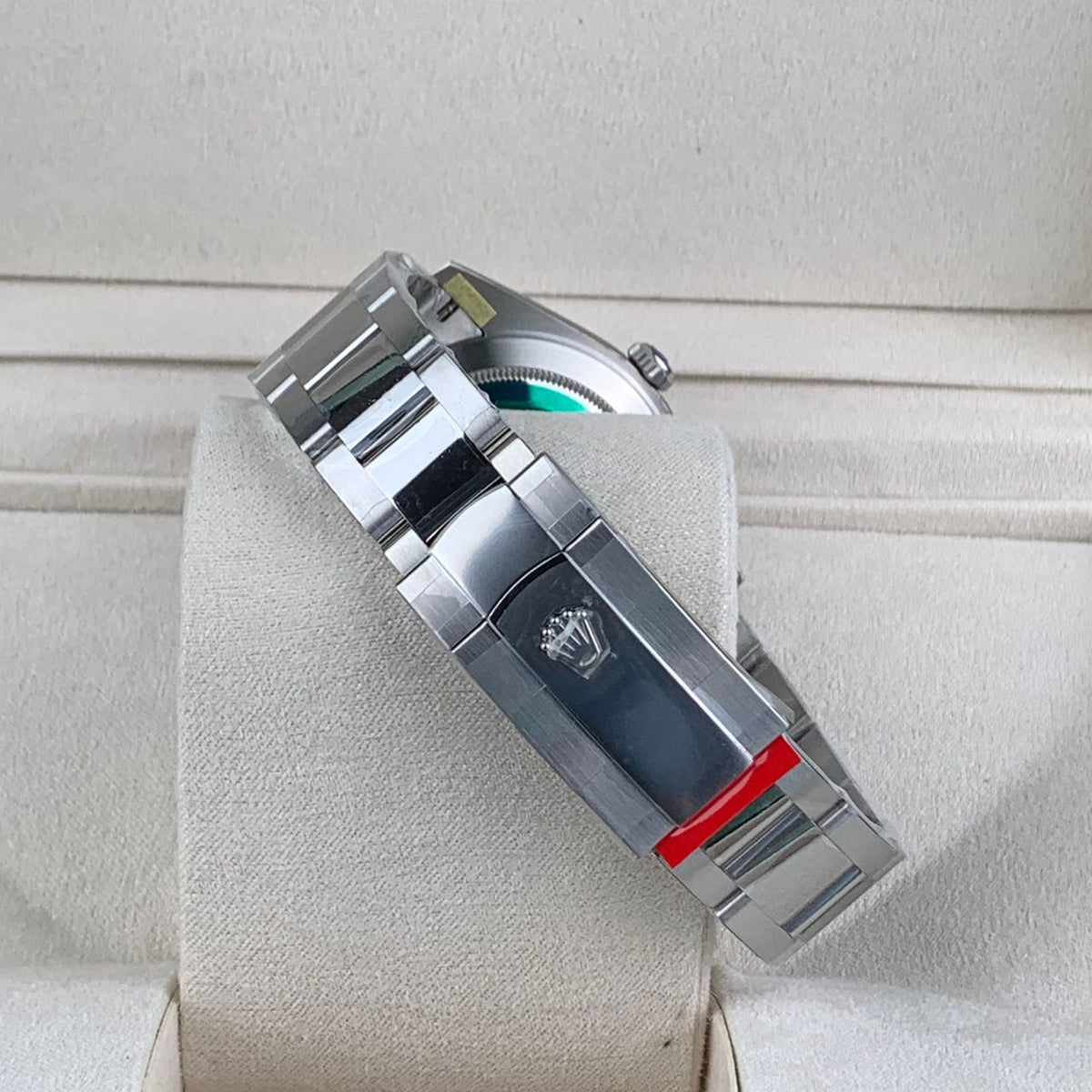 Rhodium Gray & Stainless Steel 41MM Watch