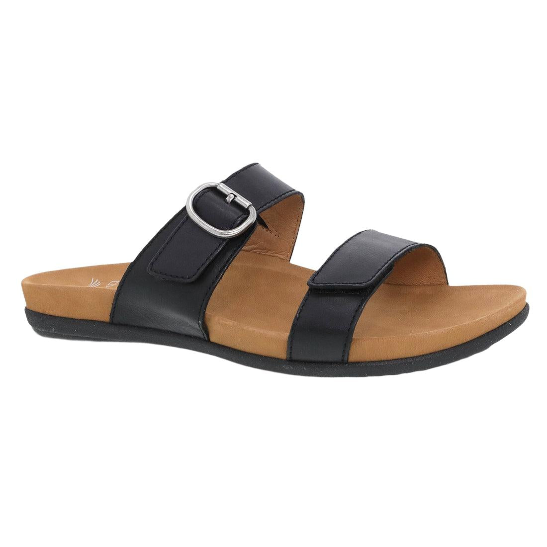 Dansko Women's Justine in Black Calf Sandal