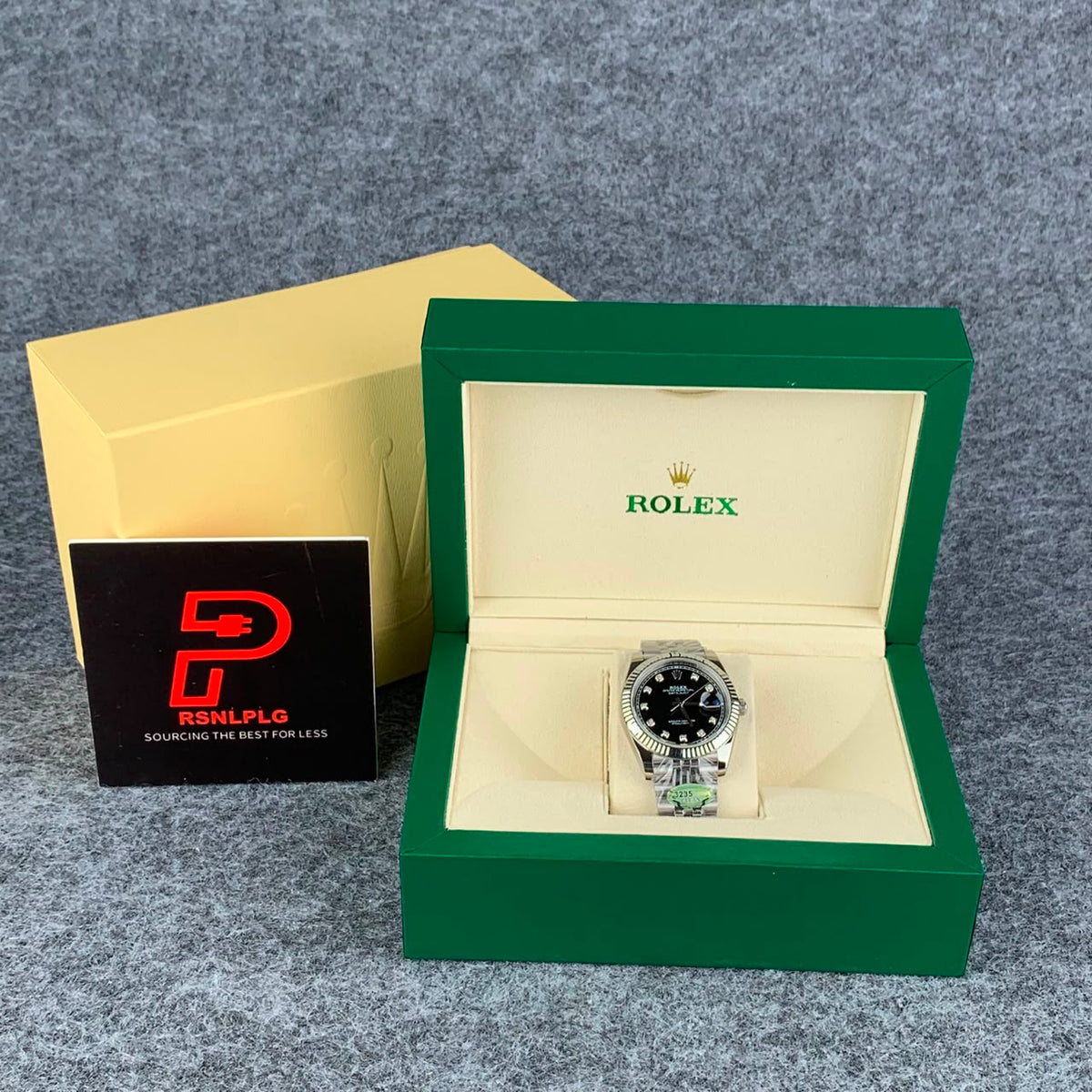 Black & Diamond 41MM Watch
