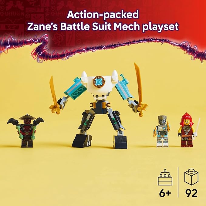 LEGO® NINJAGO® Zane’s Battle Suit Mech (71827)
