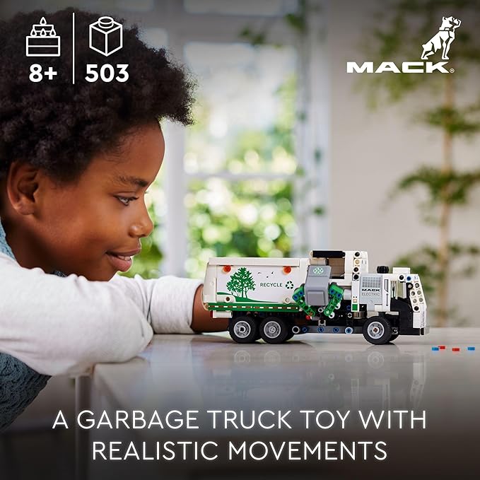 LEGO® Technic Mack® LR Electric Garbage Truck (42167)