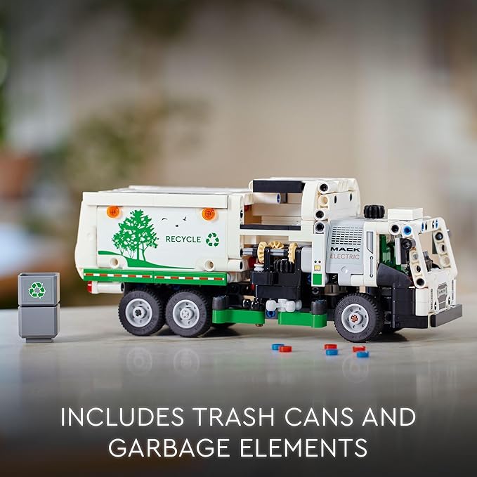 LEGO® Technic Mack® LR Electric Garbage Truck (42167)