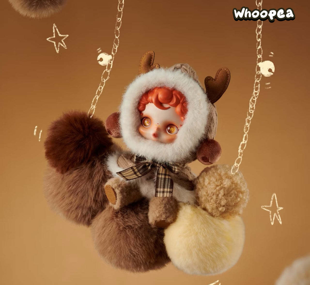 SKULLPANDA Winter Symphony Series Plush Dolls, Blind Box