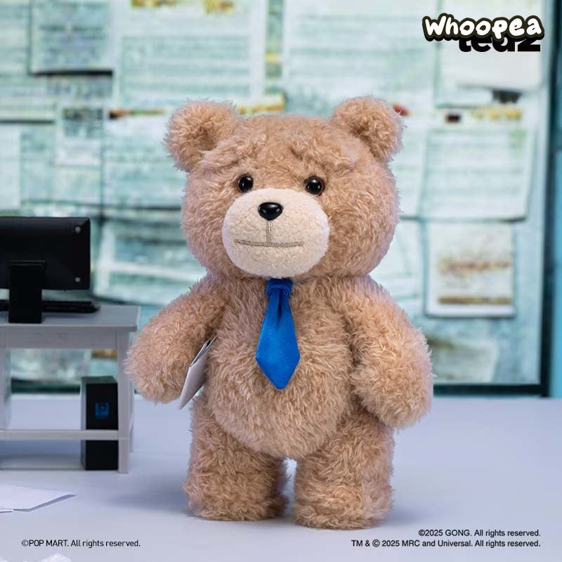 POP MART Ted2 Bear Plush Pendant Action Figures, Blind Box
