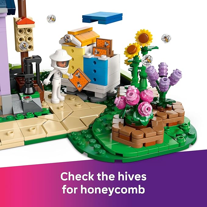 LEGO® Friends Beekeepers’ House and Flower Garden (42669)