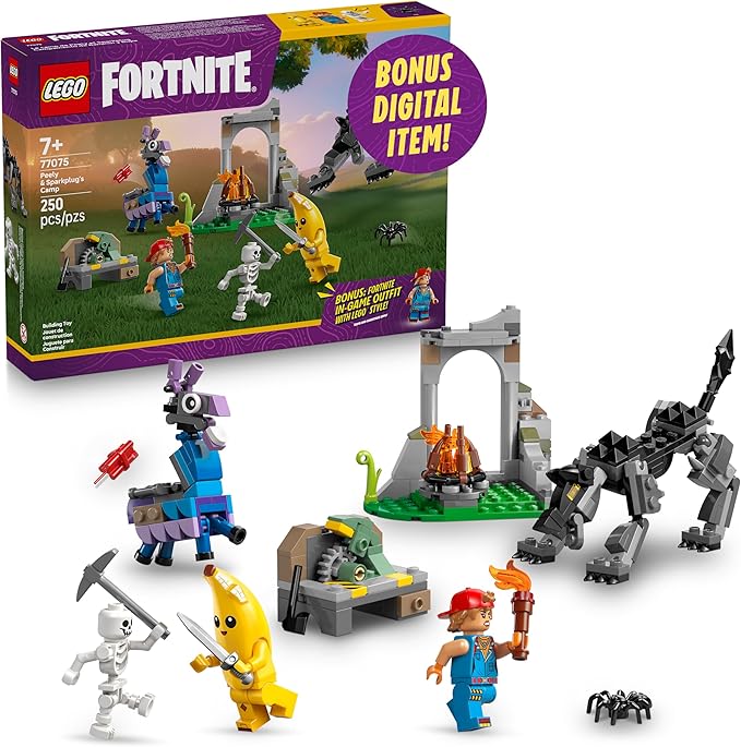 LEGO® Fortnite Peely & Sparkplug's Camp 77075