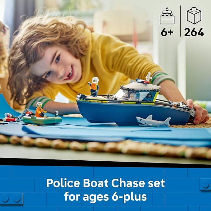 LEGO® City Police Boat Chase (60456)