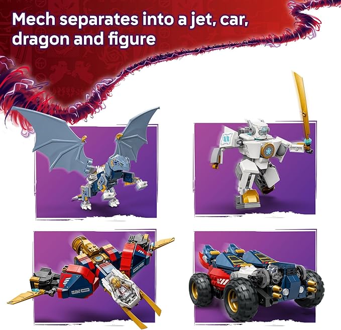 LEGO® NINJAGO® Zane’s Ultra Combiner Mech (71834)