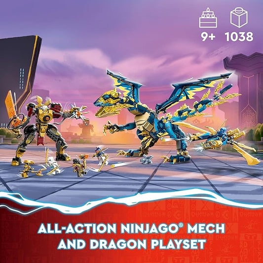LEGO® NINJAGO Elemental Dragon vs The Empress Mech 71796 Set