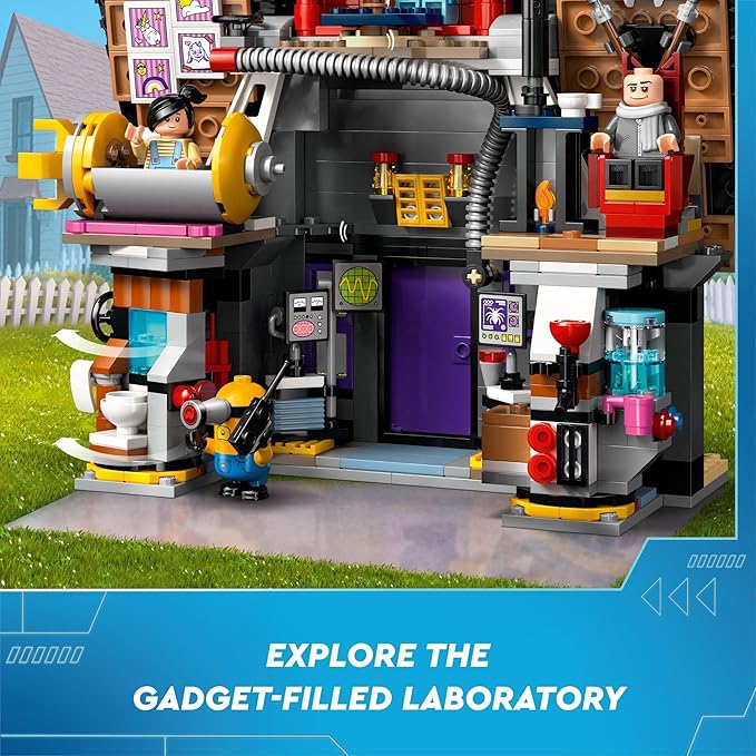 LEGO® Despicable Me 4 Minions and Gru's Family Mansion (75583)