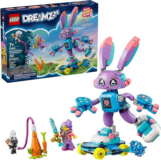 LEGO® DREAMZzz™ Izzie and Bunchurro the Gaming Bunny (71490)