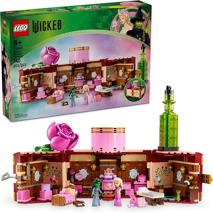 LEGO® Wicked Glinda & Elphaba's Dormitory 75683