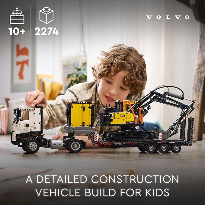 LEGO® Technic Volvo FMX Truck & EC230 Electric Excavator (42175)