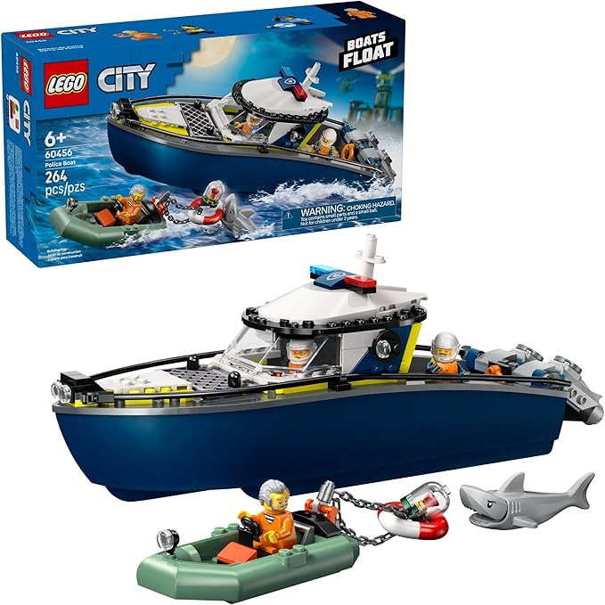 LEGO® City Police Boat Chase (60456)