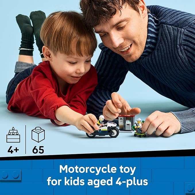 LEGO® City Police Motorcycle Chase (60455)