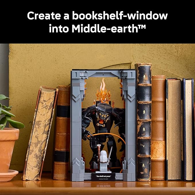 LEGO® ICONS The Lord of the Rings: Balrog Book Nook (10367)