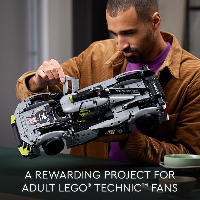 LEGO® Technic PEUGEOT 9X8 24H Le Mans Hybrid Hypercar (42156)