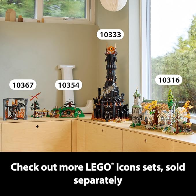 LEGO® ICONS The Lord of the Rings: Balrog Book Nook (10367)