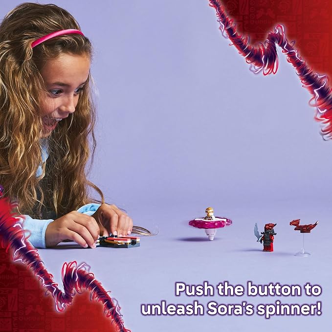 LEGO® NINJAGO Sora’s Dragon Spinjitzu Spinner 71824 Set