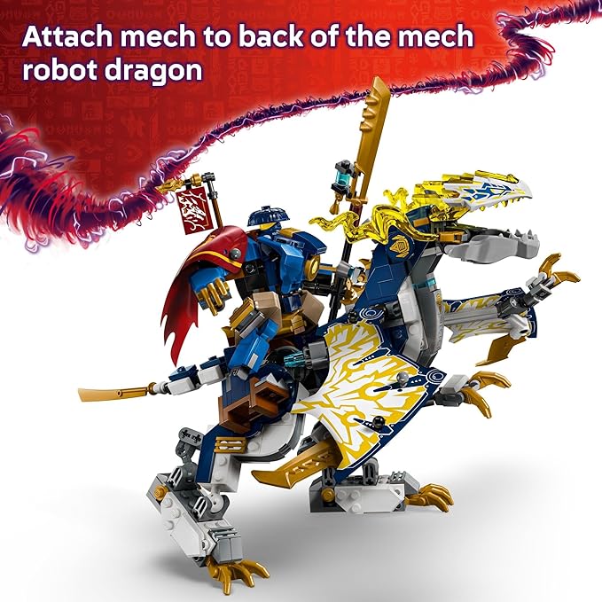 LEGO® NINJAGO Rogue’s Mech Dragon Rider 71843 Set