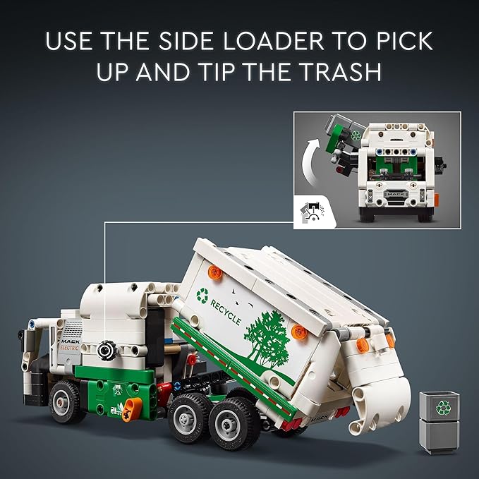 LEGO® Technic Mack® LR Electric Garbage Truck (42167)