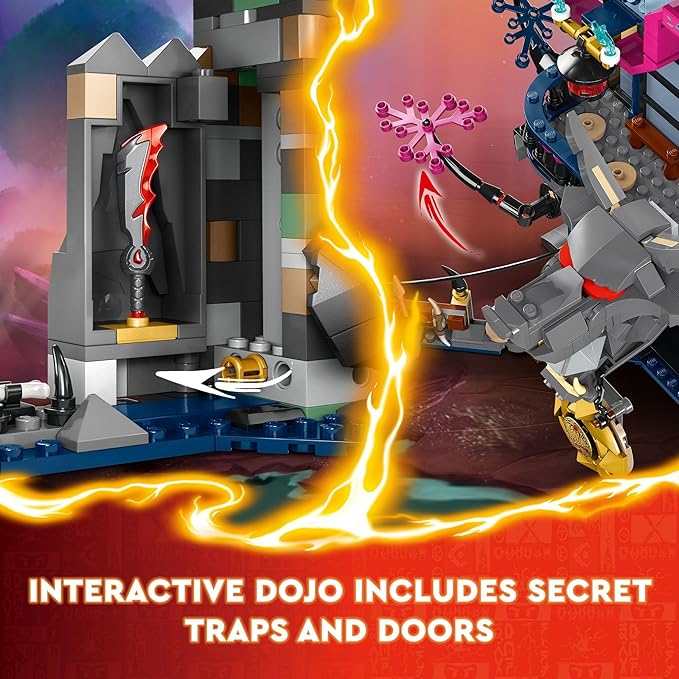 LEGO® NINJAGO® Wolf Mask Shadow Dojo 71813