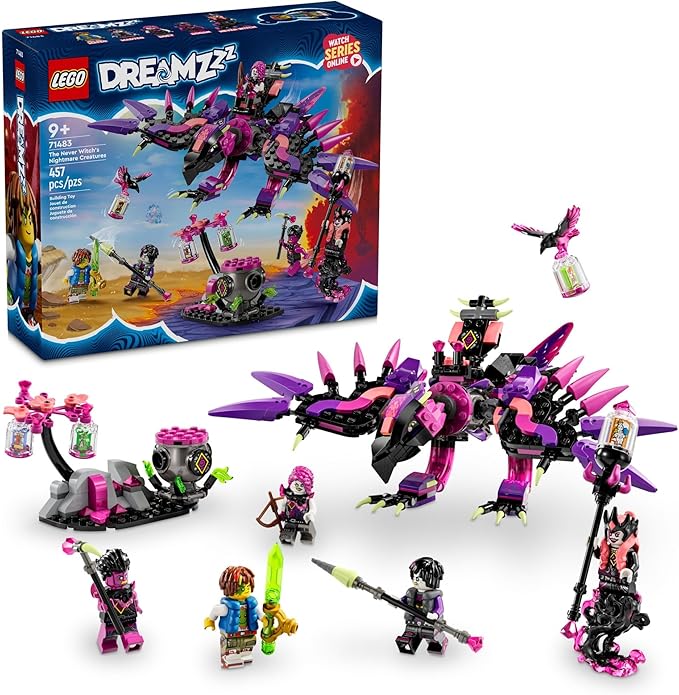 LEGO® DREAMZzz™ The Never Witch’s Nightmare Creatures (71483)
