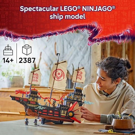 LEGO® NINJAGO The Temple Bounty 71848 Ship Set