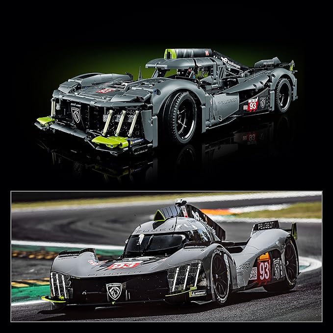 LEGO® Technic PEUGEOT 9X8 24H Le Mans Hybrid Hypercar (42156)