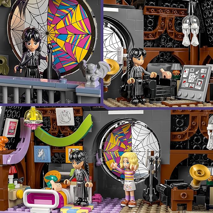 LEGO® Wednesday and Enid's Room 76781