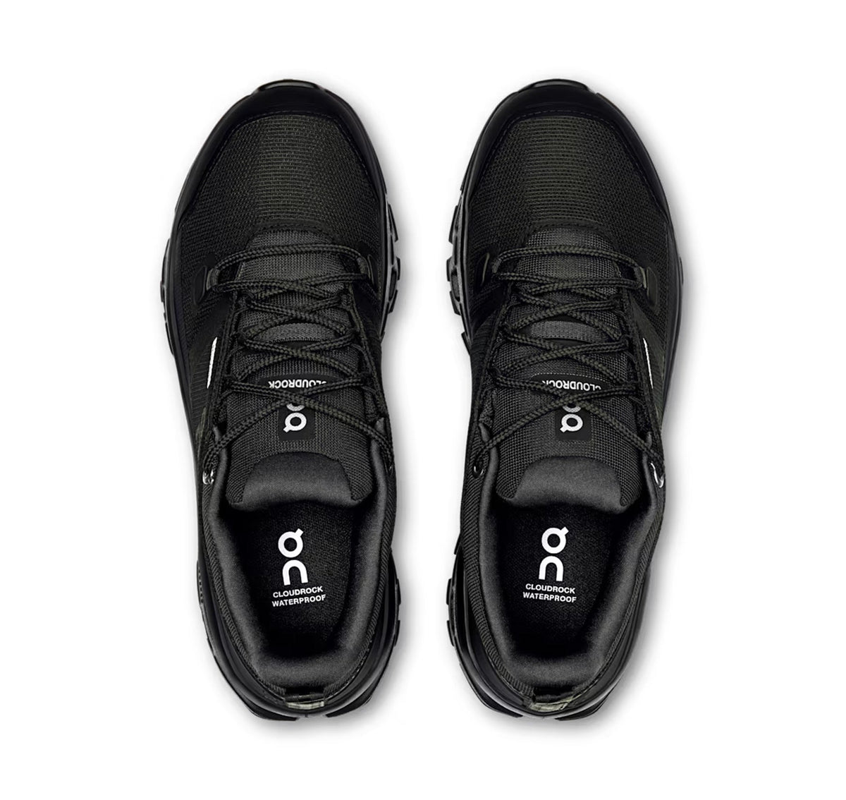 ON Women's Cloudrock Low Waterproof Black