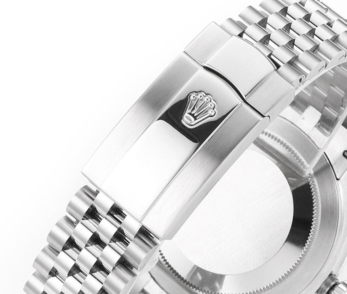 Rhodium Gray & Diamond 41MM Watch