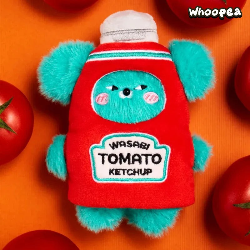WASABI Bear Flavor Series Plush Keychain Blind Box