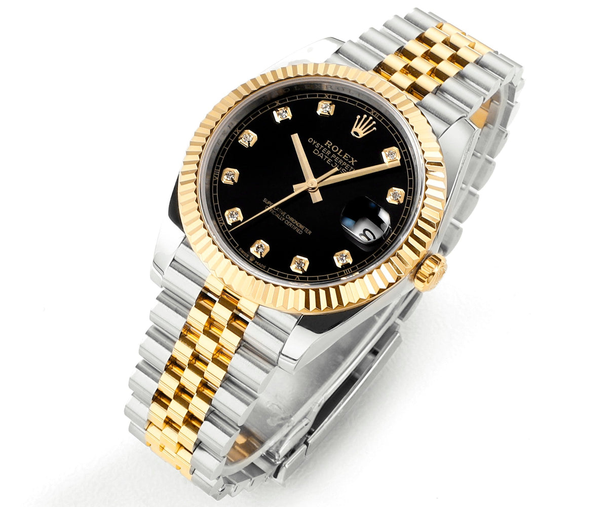 Black & Gold 41MM Watch