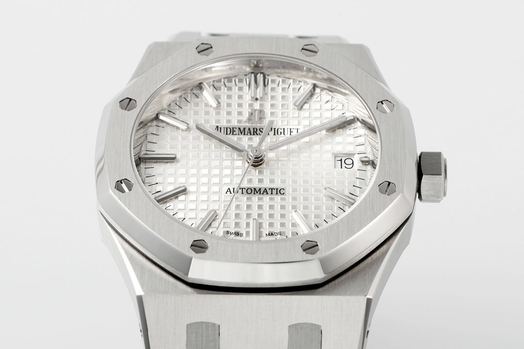 Royal Oak 15500ST Silver Dial