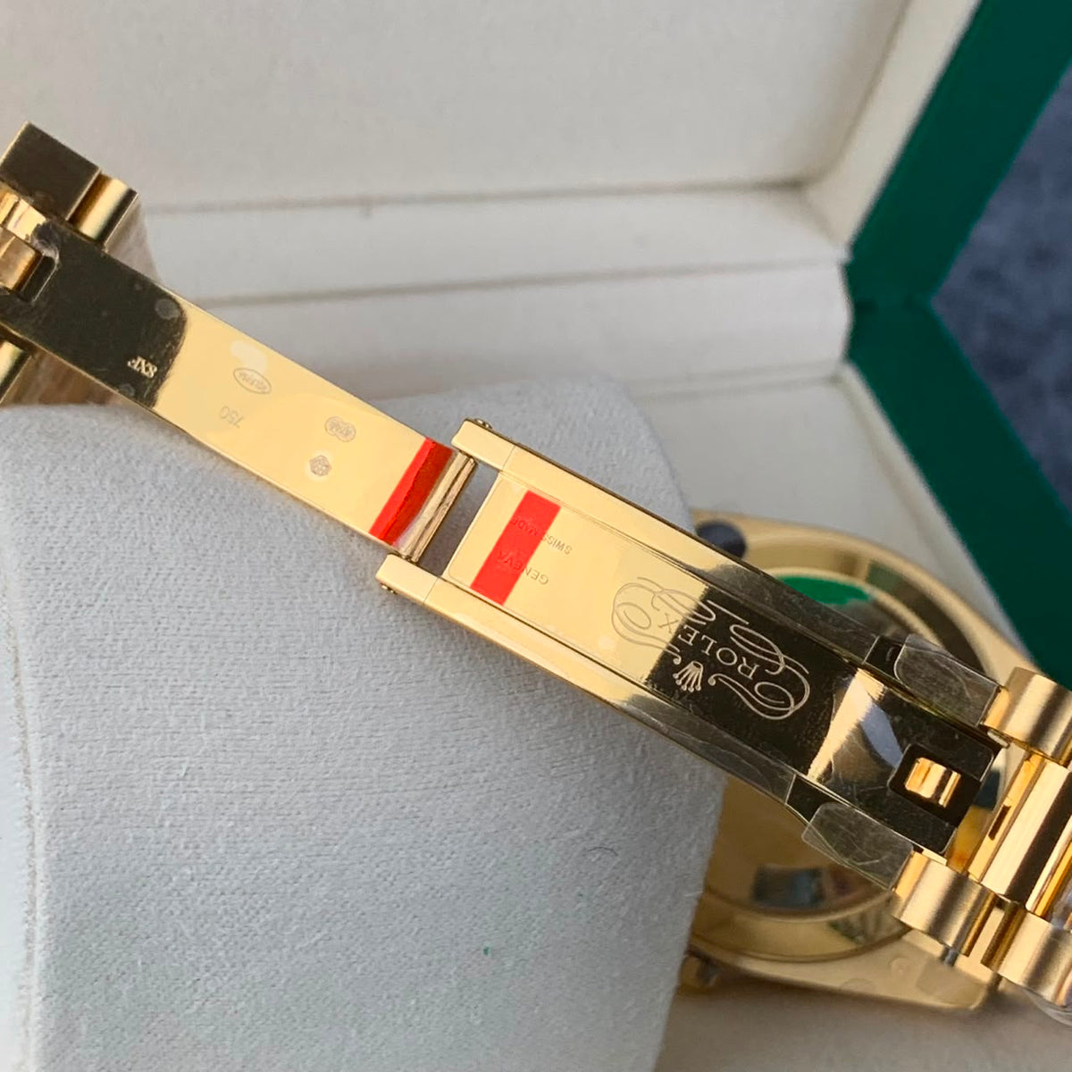 Yellow Gold & Green 40MM Watch