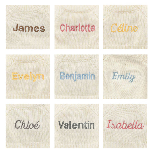 Bashful Luxe Bunny Willow with Personalized Cream Jumper