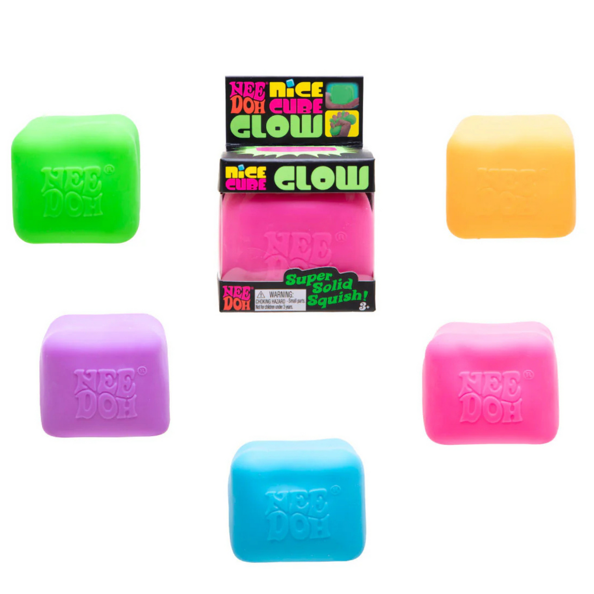 NeeDoh | Nice Cube | Glow in the Dark