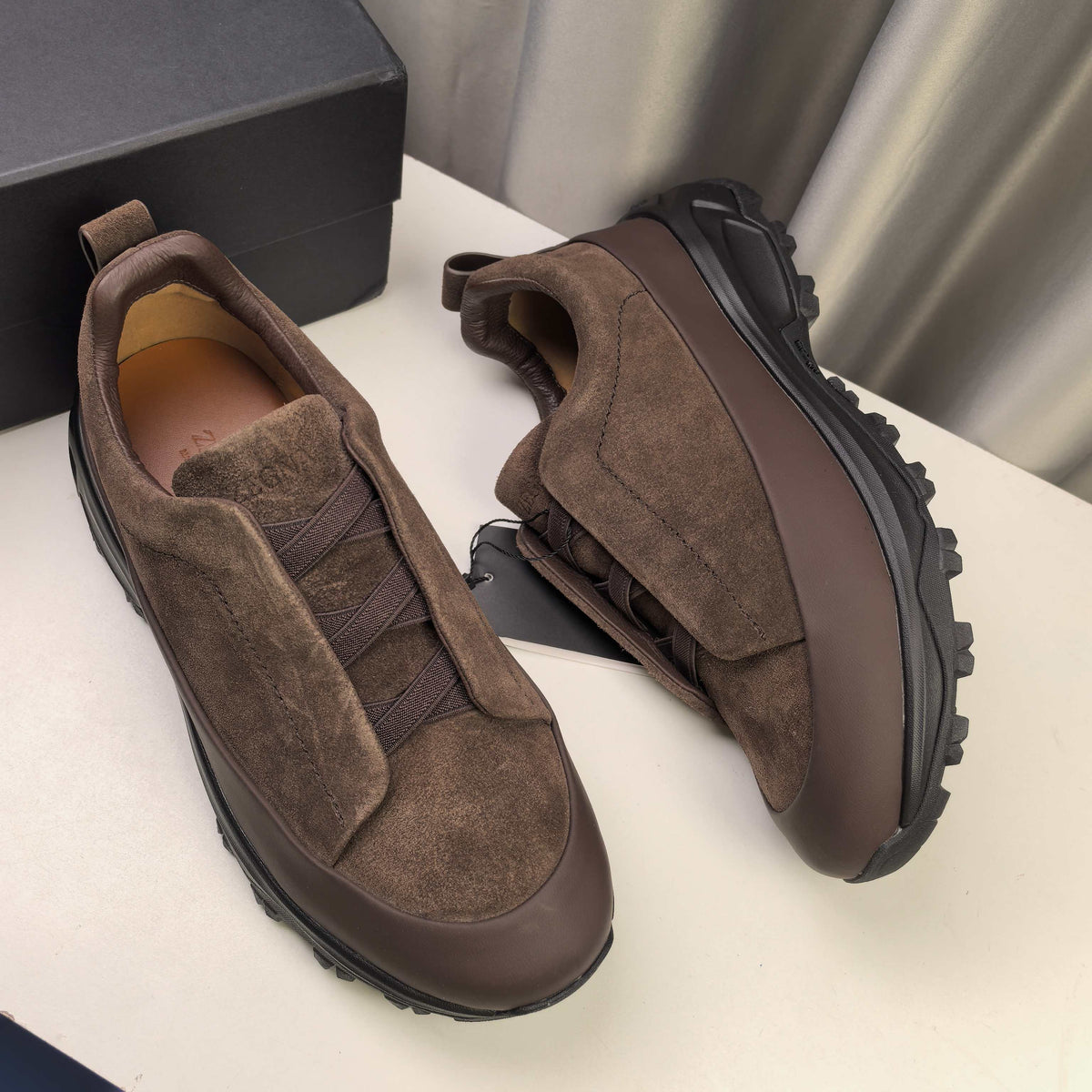 Ermenegildo Zegna Triple Stitch™ Monte Luxury Casual Shoes